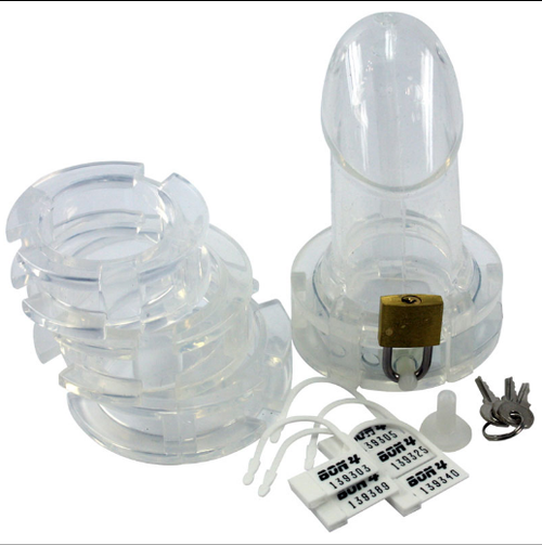 BON4L Large Silicone Penis Cage