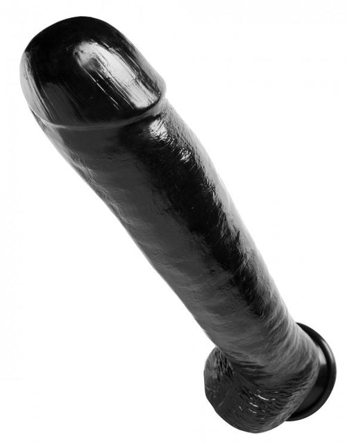 The Black Destroyer Huge Suction Cup Dildo