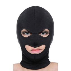 Spandex Hood With Eye And Mouth Holes