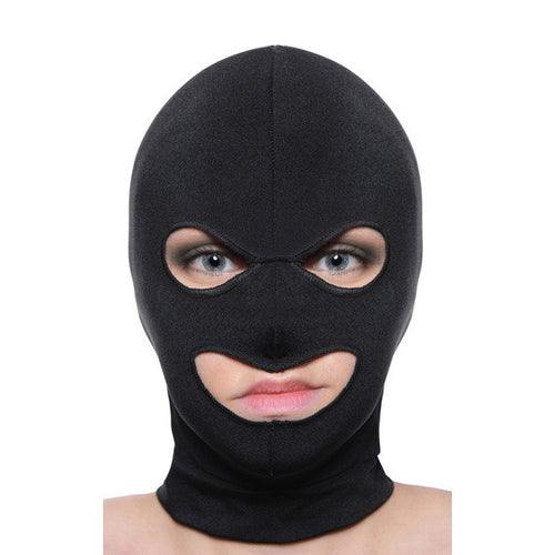 Spandex Hood With Eye And Mouth Holes