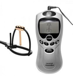 ZEUS Vigor Corona Estim Urethral Insert with Powerbox