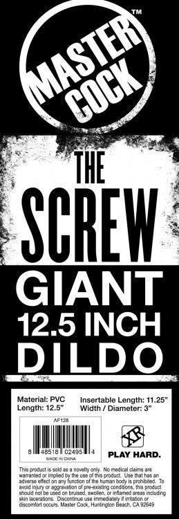 The Screw Giant 12.5 inch Dildo