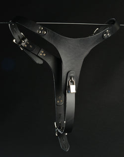 Woman's Leather Chastity Belt