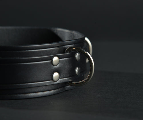 Bondage Collar 4 D Rings