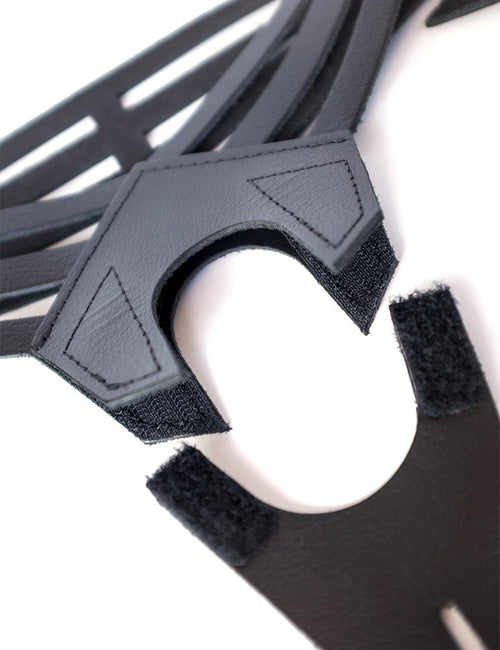 Vanity Strap-On Dildo Harness - Leather