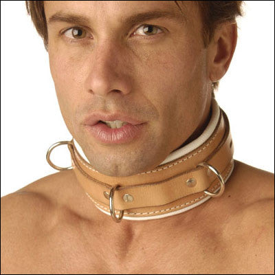 Strict Leather Padded Hospital Style Restraint Collar