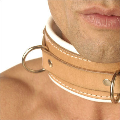 Strict Leather Padded Hospital Style Restraint Collar