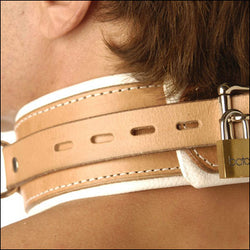 Strict Leather Padded Hospital Style Restraint Collar