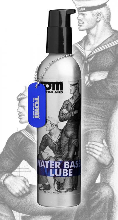 Tom of Finland Water Based Lube - 8 oz