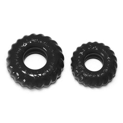 Truckt 2-Pack Cockring Set - Black - Oxballs
