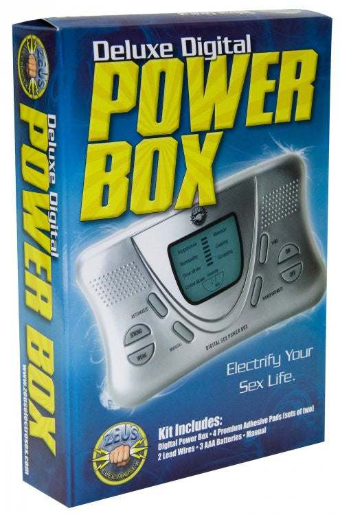 Zeus Electrosex Deluxe Digital Power Box